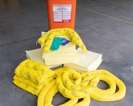 contents of a chemical spill kit-1